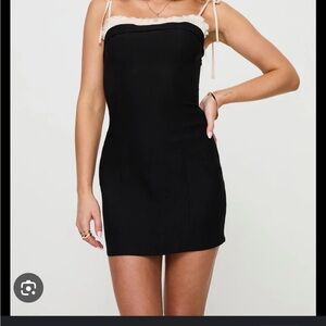 Motel Rocks Black Mini Dress